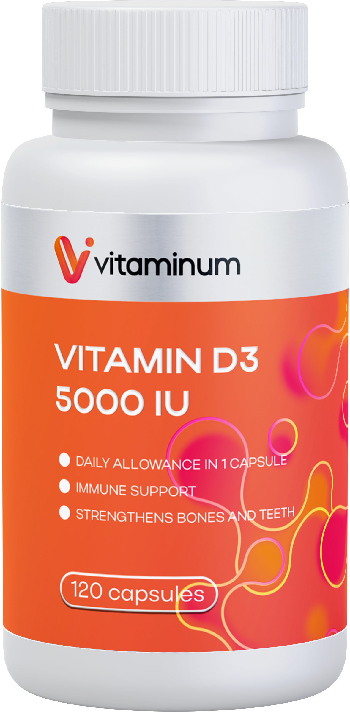 Vitaminum ВИТАМИН Д3 (5000 МЕ) 120 капсул 260 мг  в Смоленске